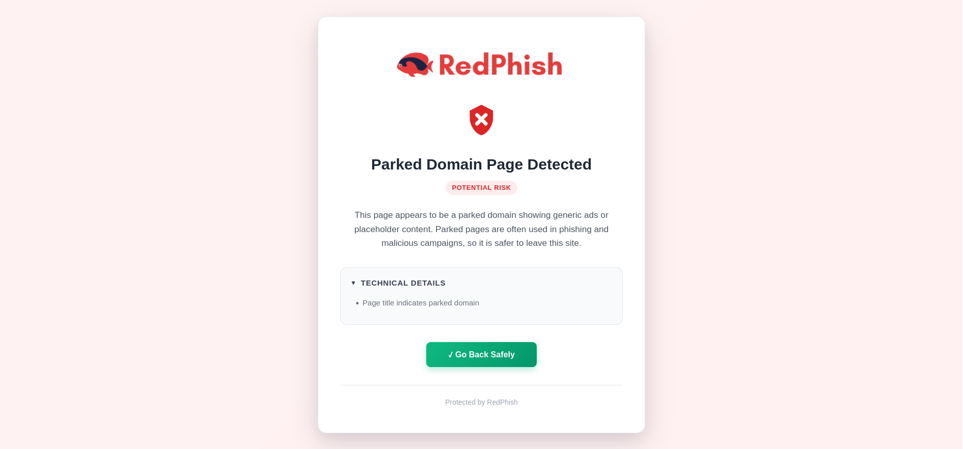 Detects typosquatting and scam domains